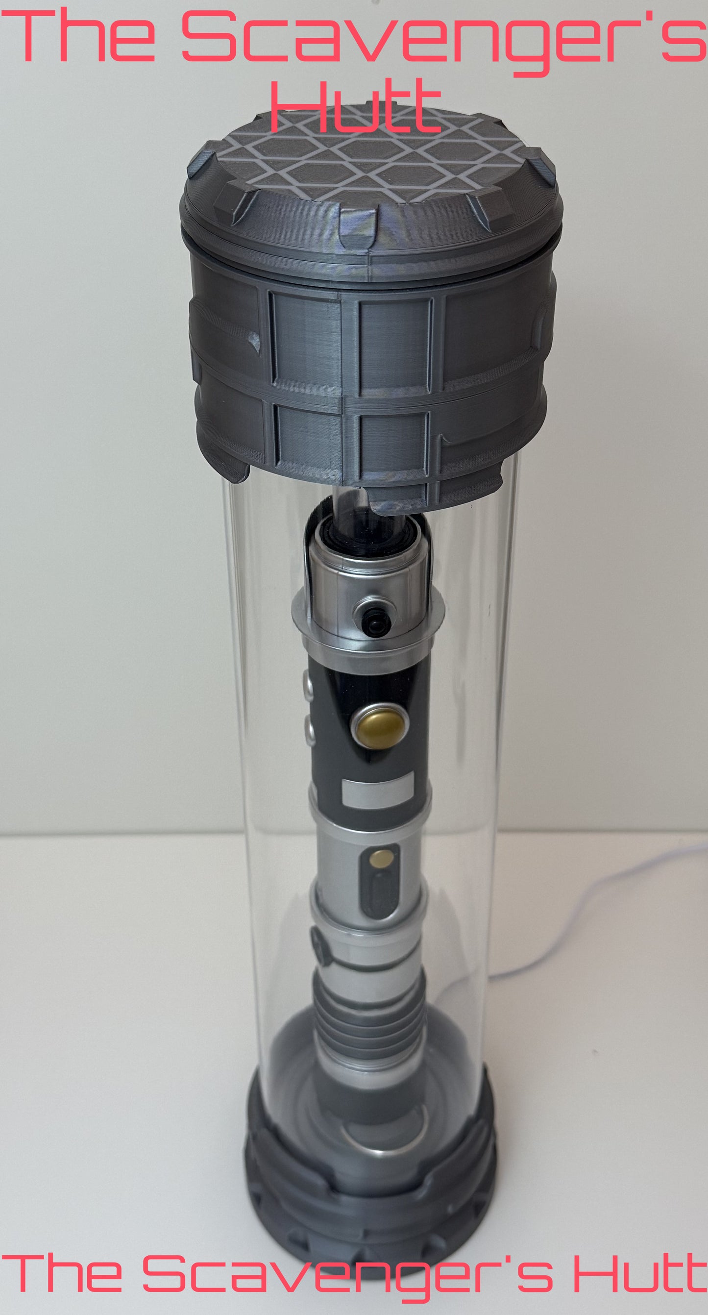 Lightsaber Containment Canister Display