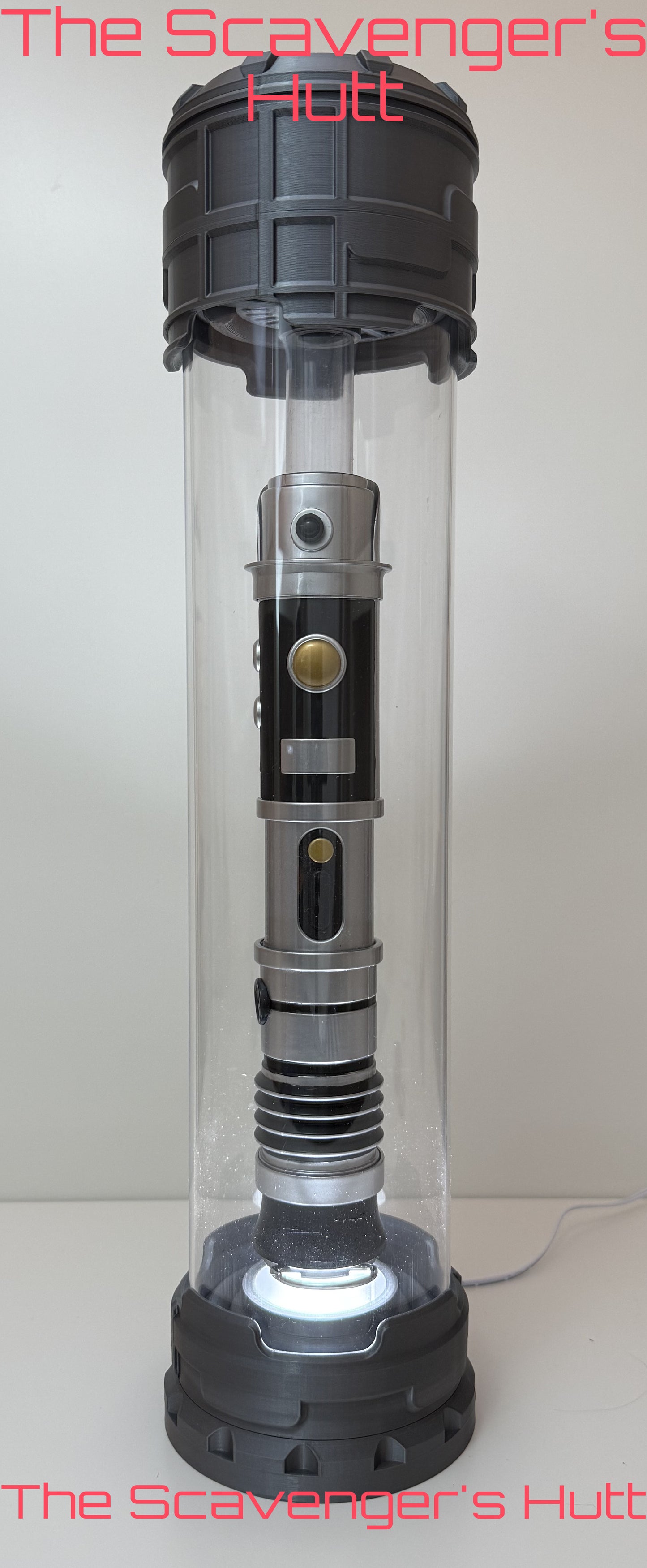 Lightsaber Containment Canister Display