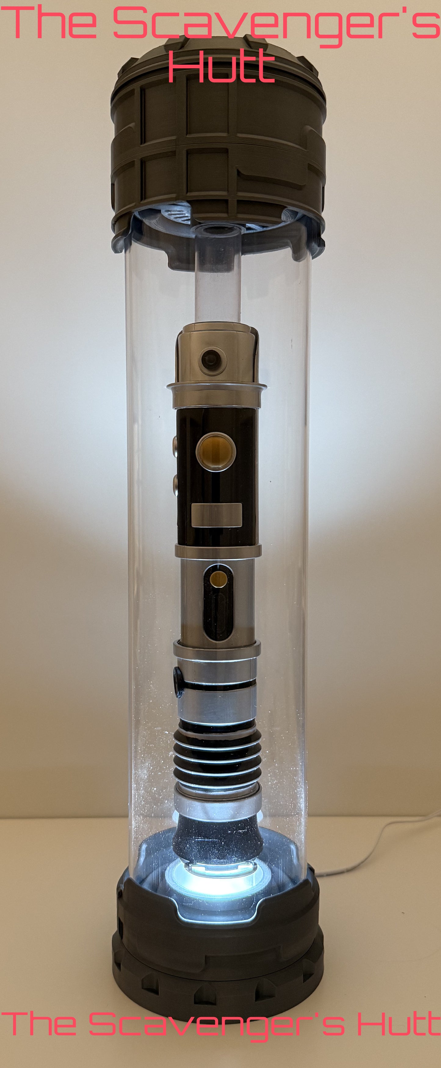 Lightsaber Containment Canister Display