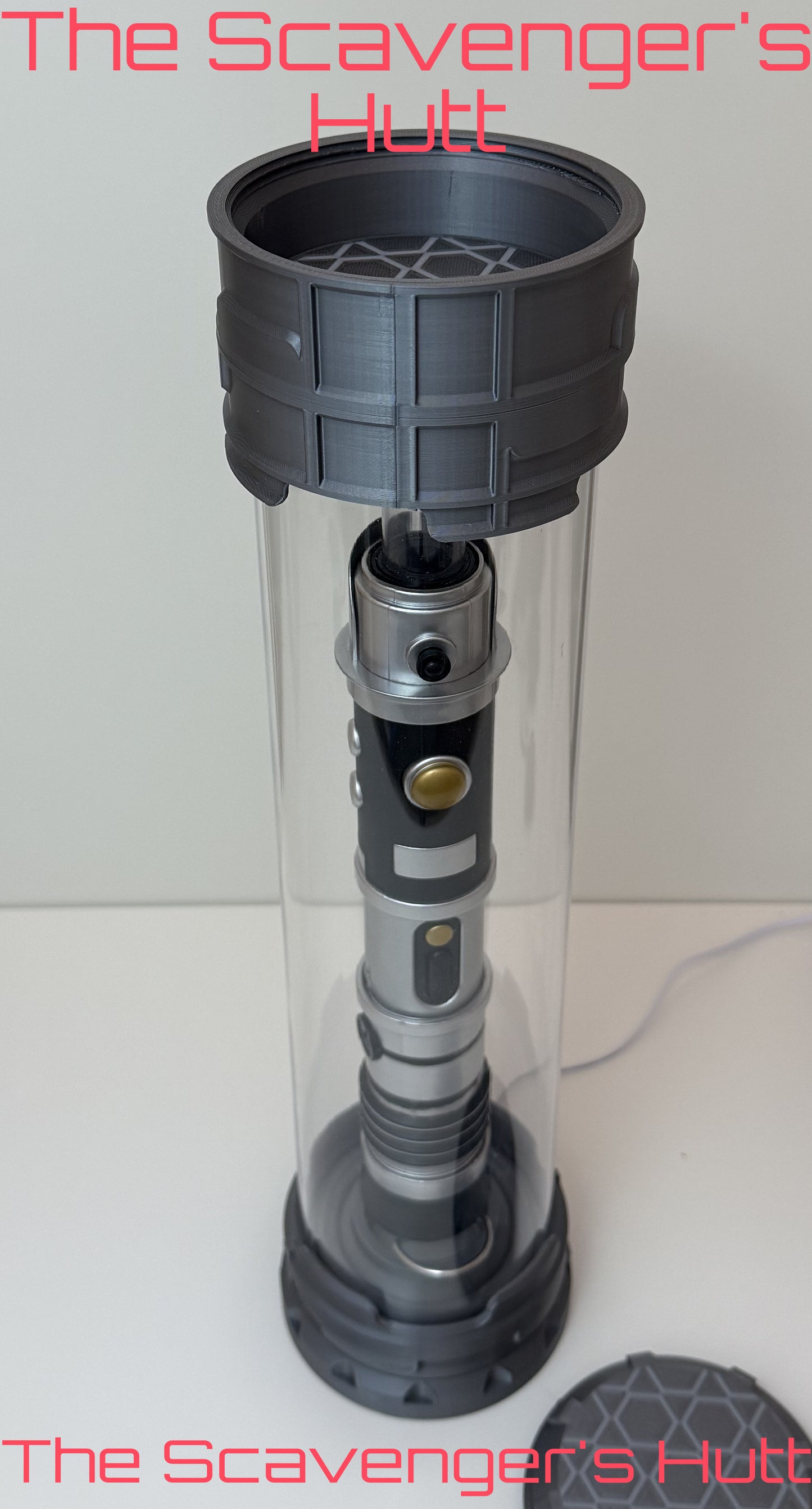 Lightsaber Containment Canister Display