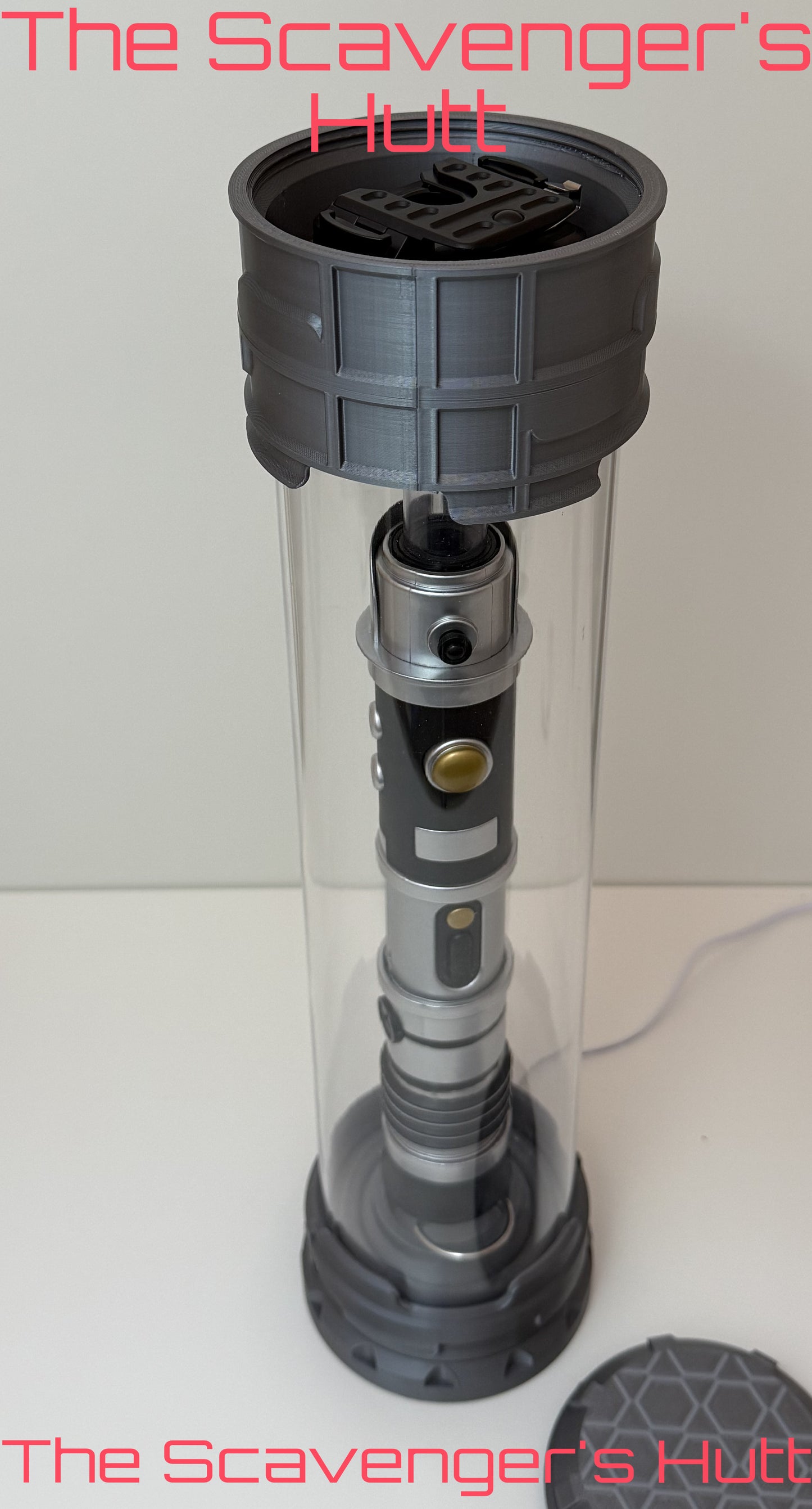 Lightsaber Containment Canister Display