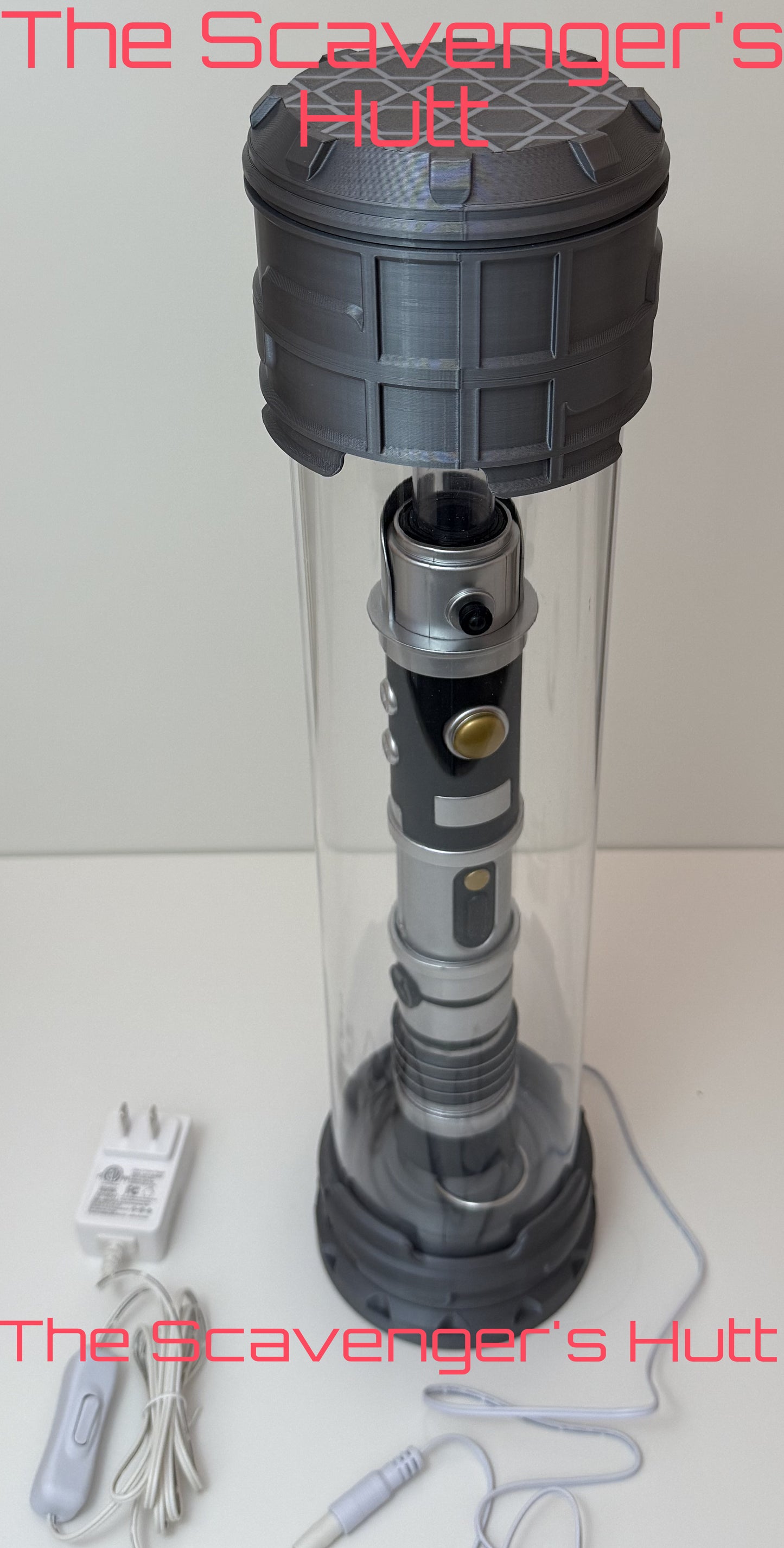Lightsaber Containment Canister Display